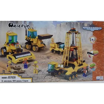 ostatní stavebnice STAVEBNICE ELEFUN J5762A MĚSTO VE VÝSTAVBĚ J5762A