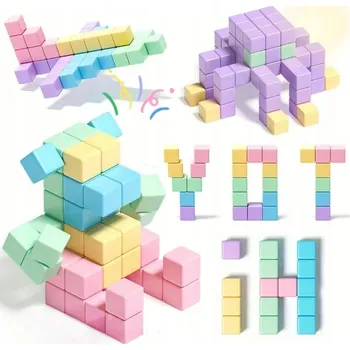 ostatní stavebnice MAGNETICKÉ STAVEBNICE STAVEBNICE EDUKAČNÍ ZAOKROUHLENÉ HRANY