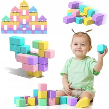 ostatní stavebnice MAGNETICKÉ STAVEBNÍ STAVEBNICE S VÁČKEM - DÁREK VZDĚLÁVACÍ