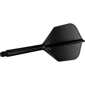 Šipka Target K-Flex černé, No6 letky a dlouhé násadky