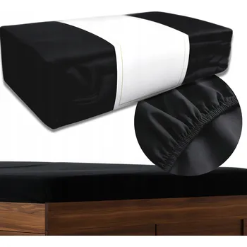 Prostěradlo Prostěradlo 90x200 cm s gumou Cotton jersey Černé vysoké GK08