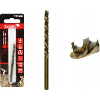 Vrták Vrták do kovu kobaltový HSS M35 4 mm (1/80/640