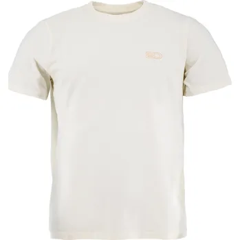 Pánské oblečení 4KAAD T-SHIRT ELAN 80 YEARS BEIGE U Barva: Hnědá, Velikost: XS