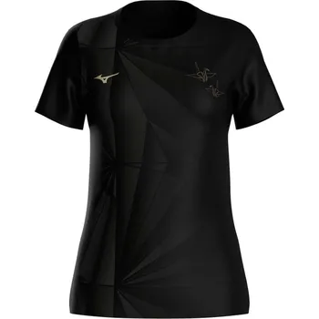 Dámské tričko Dámské sportovní tričko Mizuno Active DryAeroFlow Graphic Short Sleeve Tee / Yamaori Velikost: XL
