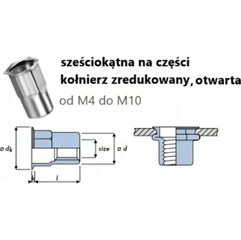 Matice Přírubová matice M8 šestihranná s plochou přírubou 100 ks