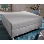 Taburet Clovis šedý B98 x T83 šedá modul plochá tkanina