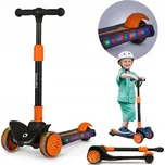 Tříkolová koloběžka s LED světly, balanční Lionelo Timmy