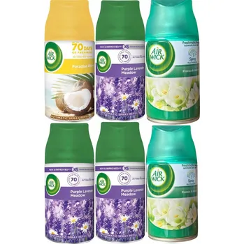 Vůně do bytu Air Wick Freshmatic Náplň do Osvěžovače Vzduchu 6 x 250ml Mix