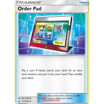 Karetní hra Order Pad 131/156 - Ultra Prism Typ karty: Non-Holo