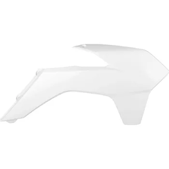 Sada krytů chladiče Polisport bílá KTM SX 250