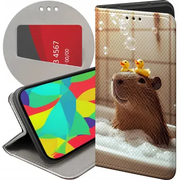 Pouzdro na mobilní telefon Flipové pouzdro Hello Case pro Samsung Galaxy A22 5G, vícebarevné