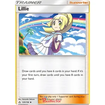 Sběratelská karetní hra Lillie 125/156 - Ultra Prism Typ karty: Non-Holo