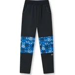 Wolf chlapecké nezateplené softshell kalhoty černé s vlky velikost: 116