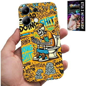 Pouzdro na mobilní telefon POUZDRO PRO XIAOMI NOTE 13 PRO 4G - DOING SHIT KOSTLIVEC NA KIBLU CASE