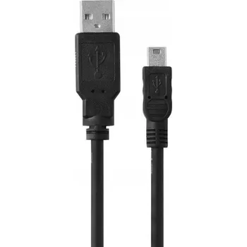 Datový kabel Lamex LX8386 USB kabel 1,8 m černý
