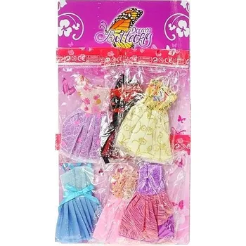 Doplněk pro panenku Šaty pro panenku Adar 29 cm, 6 ks