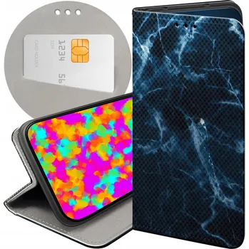 Pouzdro na mobilní telefon Flipové pouzdro Hello Case pro Motorola Edge 40 Neo, modré