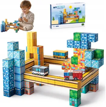 ostatní stavebnice Stavebnice Sada 114 vzdělávacích prvků pro děti