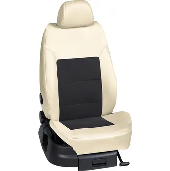 Potah sedadla Autopotahy Volkswagen CRAFTER / CRAFTER /2017->, CRAFTER (2 místa), KOŽENKA > OR 0397 (OR 0397 / Béžový koženkový bok)