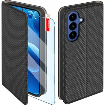 Pouzdro na mobilní telefon Flipové pouzdro KrainaGSM pro Samsung Galaxy S26, černé