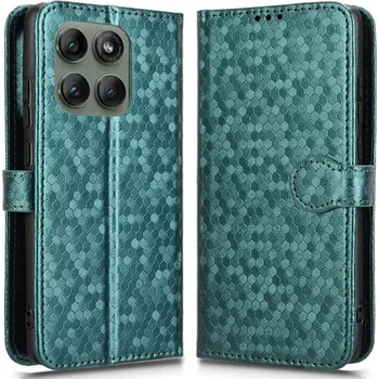 Pouzdro na mobilní telefon Flipové pouzdro Erbord pro Motorola Edge 60 Pro, zelené