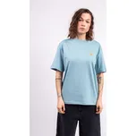 Carhartt WIP W' S/S Chase T-Shirt Tourmaline/Gold XS