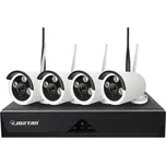 Kamerový systém Jortan Bezdrátový 1024P NVR bezpečnostní systém 4 kamery WIFI/IP