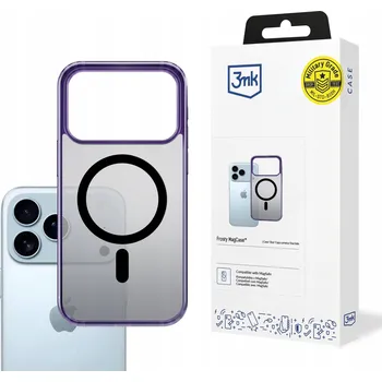 Pouzdro na mobilní telefon Pouzdro 3MK Frosty MagCase pro Apple iPhone 17 Pro fialové