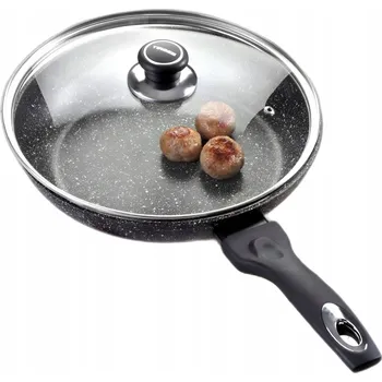 Pánev Tradiční pánev Tiross Mramor 26 cm s mramorovým povrchem