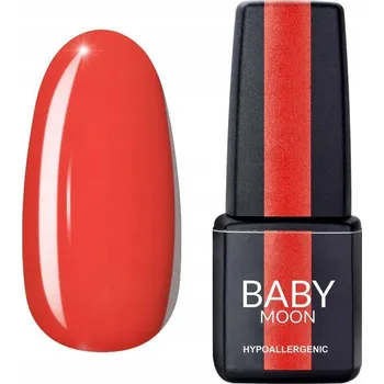 Přípravek na nehty Hybridní lak na nehty Baby Moon Red Chic Č.. 09, 6 ml.