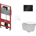 Siko Cenově zvýhodněný závěsný WC set TECE do lehkých stěn / předstěnová montáž + WC SAT Brevis TS3W4