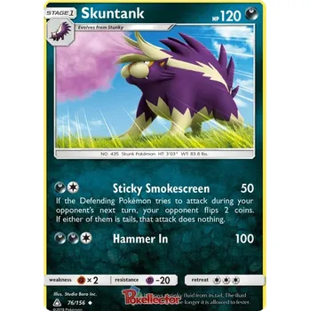 Sběratelská karetní hra Skuntank 076/156 - Ultra Prism Typ karty: Non-Holo