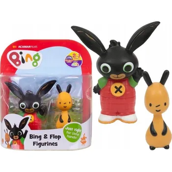 Figurka Figurka z pohádky Golden Bear Bing a Flop, vícebarevná, plastová, 14,20 cm