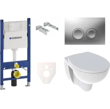 Siko Cenově zvýhodněný závěsný WC set Geberit do lehkých stěn / předstěnová montáž + WC Kolo Rekord GES7K3