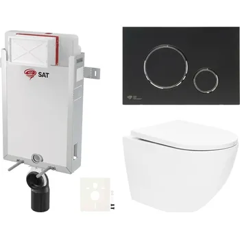 Klozet Siko Závěsný WC set k zazdění SAT SZTOR6778