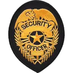 Nášivka Security Officer - černá-žlutá