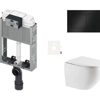 Klozet Siko Závěsný WC set k zazdění SAT TZTOR67BL