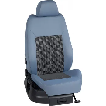 Potah sedadla Autopotahy Volkswagen TOURAN / TOURAN /2003-09.2010, Touran, STANDARD > OR 0286 (OR 0286 / Světle modrý bok)