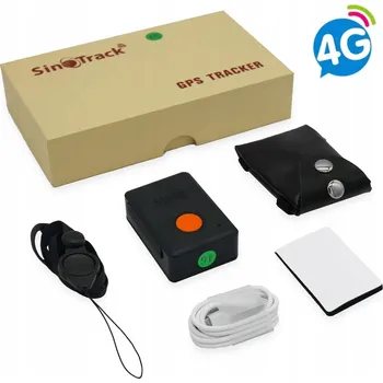 GPS LOKÁTOR SINOTRACK ST904L DO AUTA SOS APP BEZ POPLATKŮ 4G