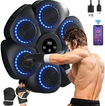 Bezpečnostní kamera BOXERSKÝ TRENAŽÉR S BLUETOOTH - HUDEBNÍ BOXERSKÝ TERČ PRO TRÉNINK