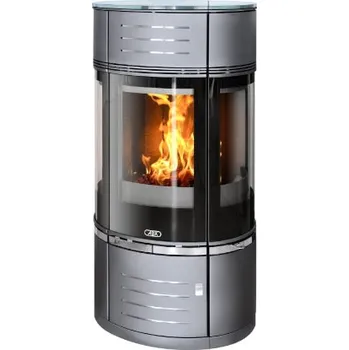 Krbová kamna ABX Atrium 6 šedá