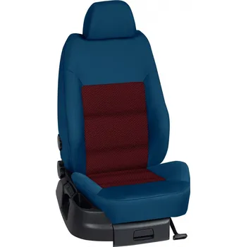 Potah sedadla Autopotahy Volkswagen CRAFTER / CRAFTER /2017->, CRAFTER (7 míst), STANDARD > OR 0423 (OR 0423 / Modrý bok)