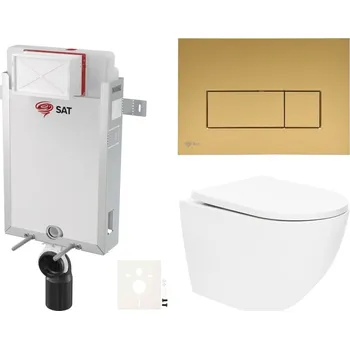 Klozet Siko Závěsný WC set k zazdění SAT SZTOR67GM