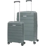 Sada cestovních kufrů Aerolite T-155 140l - tmavě zelená