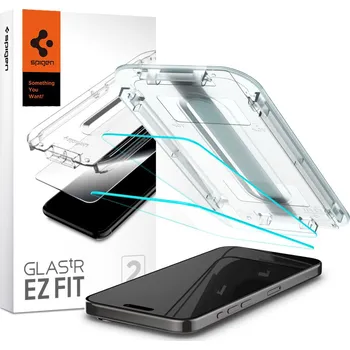 Spigen Glas.tR EZ-FIT iPhone 15 Pro 2 kusy čiré