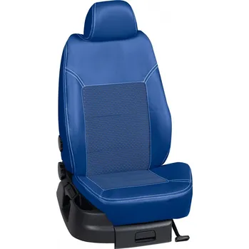 Potah sedadla Autopotahy Volkswagen CRAFTER / CRAFTER /2017->, CRAFTER (2 místa), KOŽENKA > OR 0353 (OR 0535 / Modrý koženkový bok)