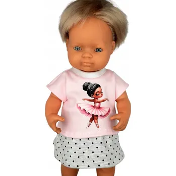 Doplněk pro panenku Oblečení pro panenky 36-38 cm - halenka, sukýnka