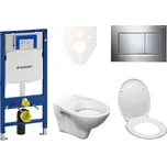 Siko Cenově zvýhodněný závěsný WC set Geberit do lehkých stěn / předstěnová montáž + WC Ceramia S-Line Pro 111.300.00.5ND6