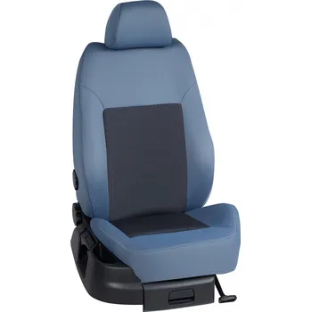 Potah sedadla Autopotahy Volkswagen CRAFTER / CRAFTER /2006-2016, CRAFTER (7 míst), STANDARD > OR 0430 (OR 0430 / Světle modrý bok)