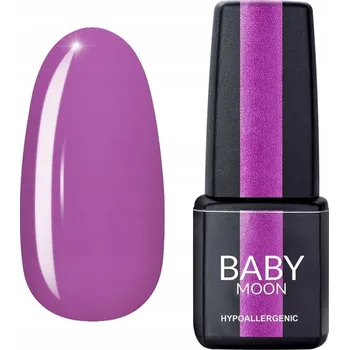 Přípravek na nehty Hybridní lak na nehty Baby Moon Lilac Train Č. 10, 6 ml.